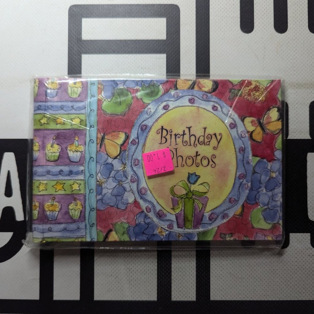 Birthday Photos Book 7in x 4.5in x .5in Fun picture book!